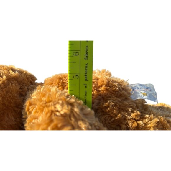 Build A Bear Plush Stuffed Dog Puppy Carmel Fluff Security Support Pet Toy - Picture 15 of 15